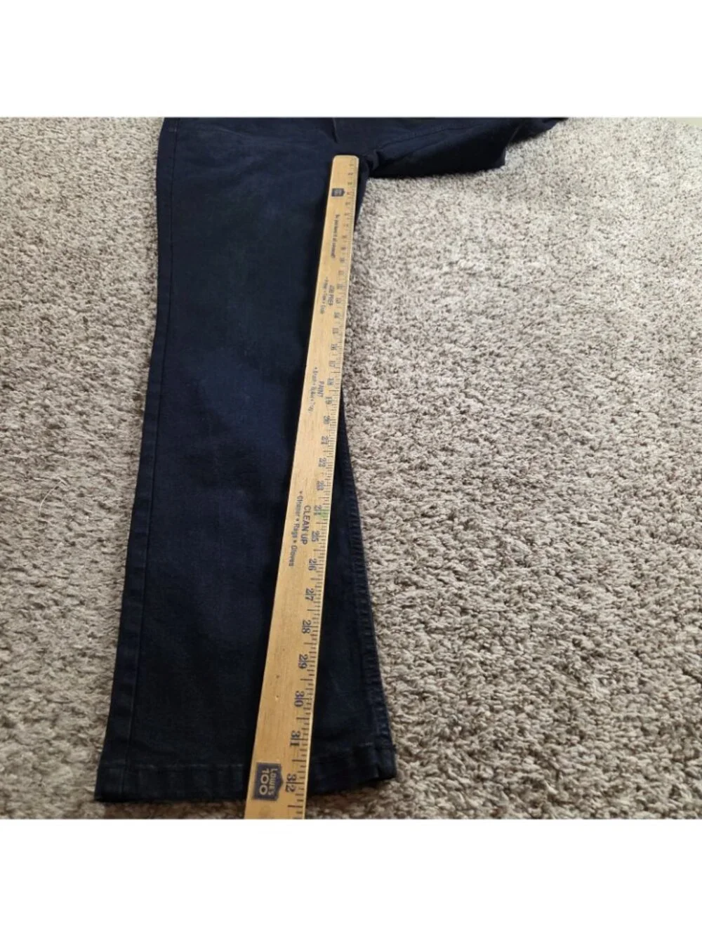 Artful Rebel Jeans Mens 34x32 Dark Wash Denim Slim Straight Pants Distressed